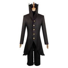 Anime Dandadan (2024) Okarun Transformation Black Outfits Cosplay Costume Halloween Carnival Suit