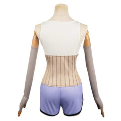 Anime Dandadan (2024) Seiko Ayase Casual Tank Top Shorts Outfits Cosplay Costume Halloween Carnival Suit 