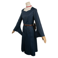 Anime Delicious In Dungeon 2024 Marcille Donato Blue Dress Cosplay Costume Outfits Halloween Carnival Suit