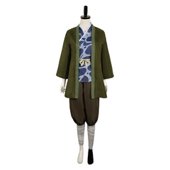 Anime Delicious In Dungeon Izutsumi Green Outfits Cosplay Costume Halloween Carnival Suit 