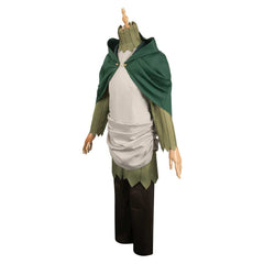 Anime Delicious in Dungeon Mithrun Green Outfits Cosplay Costume Halloween Carnival Suit 