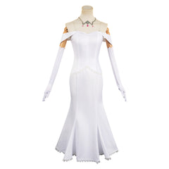 Anime Emilia White Dress Outfits Cosplay Costume Halloween Carnival Suit 