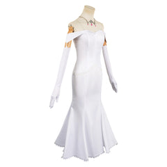 Anime Emilia White Dress Outfits Cosplay Costume Halloween Carnival Suit 