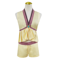 Anime Frieren: Beyond Journey's End Serie Yellow Outfits Cosplay Costume Halloween Carnival Suit