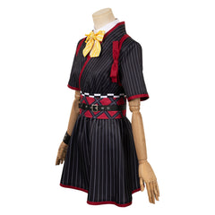 Anime Girls Band Cry (2024) Subaru Awa Black Dress Outfits Cosplay Costume Halloween Carnival Suit 