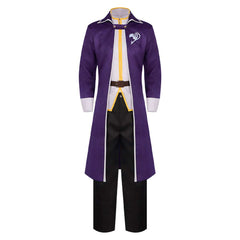 Anime Gray Fullbuster Purple Outfits Cosplay Costume Halloween Carnival Suit