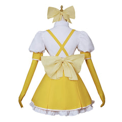 Anime Gushing Over Magical Girls (2024) Tenkawa Kaoruko Yellow Dress Outfits Cosplay Costume Halloween Carnival Suit