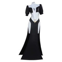 Anime Gushing Over Magical Girls Sister Gigant Black Sexy Dress Outfits Cosplay Costume Halloween Carnival Suit