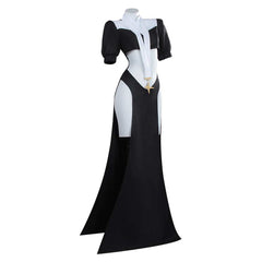 Anime Gushing Over Magical Girls Sister Gigant Black Sexy Dress Outfits Cosplay Costume Halloween Carnival Suit