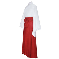 Anime Iori Utahime Red And White Kinomo Outfits Cosplay Costume Halloween Carnival Suit