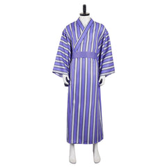 Anime Kaiju No.8 (2024) Soshiro Hoshina Purple Yukata Kimono Outfits Cosplay Costume Halloween Carnival Suit