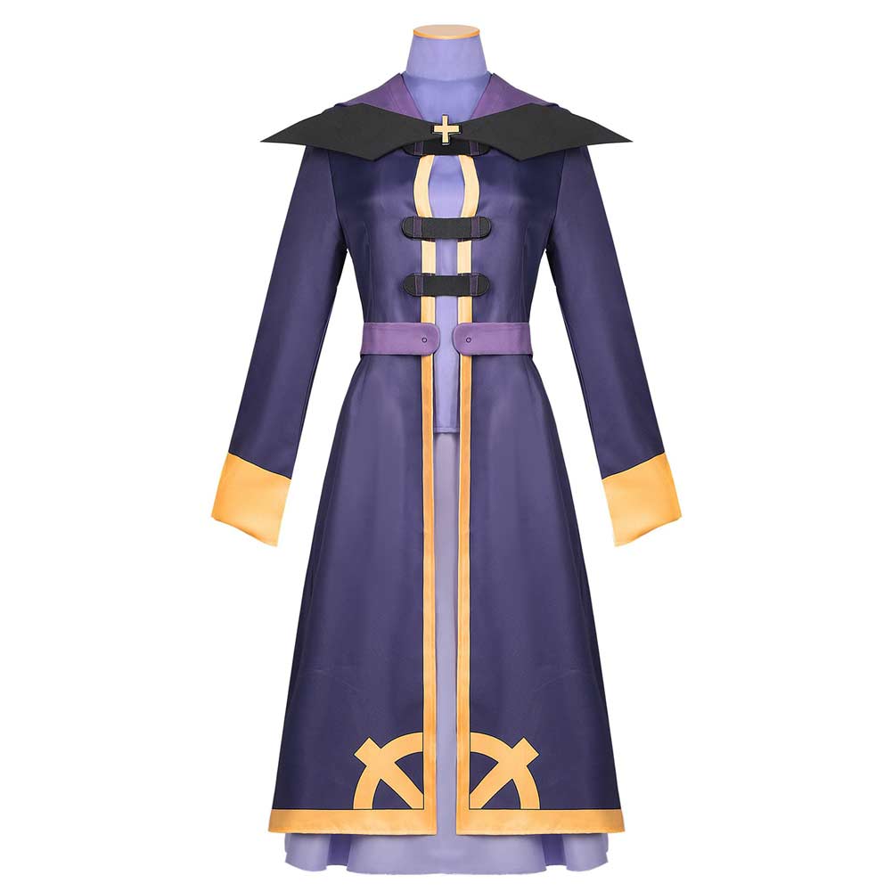 Anime KonoSuba: God’s Blessing On This Wonderful World 3 (2024) Wiz Cosplay Costume Outfits Halloween Carnival Suit 