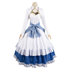 Anime KonoSuba: God’s Blessing on this Wonderful World Iris White Lolita Dress Outfits Cosplay Costume Halloween Carnival Suit