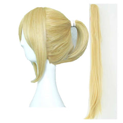 Anime Lucy Heartfilia Yellow Ponytail ​Wig Cosplay Accessories Halloween Carnival Props