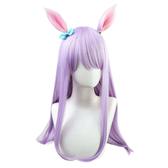 Anime Mejiro McQueen Purple Wig Cosplay Accessories Halloween Carnival Props