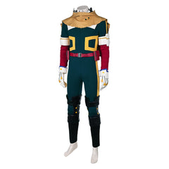 Anime Midoriya Izuku  Battle Suit Set Outfits Cosplay Costume Halloween Carnival Suit 