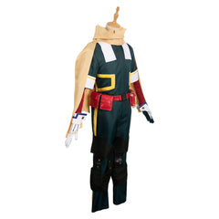 Anime Midoriya Izuku Green Battle Suit Outfits Cosplay Costume Halloween Carnival Suit