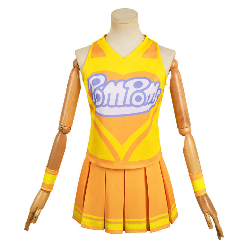 Anime Na Nare Hana Nare (2024) Anna Aveiro Kanata Misora Suzuha Obunai Cheerleading Uniform Dress Outfits Cosplay Costume Halloween Carnival Suit 