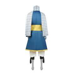Anime Natsu Dragneel Blue Outfits Cosplay Costume Halloween Carnival Suit