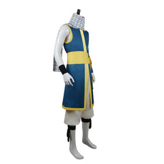 Anime Natsu Dragneel Blue Outfits Cosplay Costume Halloween Carnival Suit