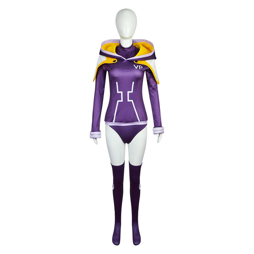 Anime One Piece Jewelry Bonney Purple Outfits Cosplay Costume Halloween Carnival Suit