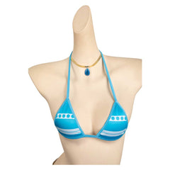 Anime One Piece Nami Blue Swimsuit Cosplay Costume Outfits Halloween Carnival Suit