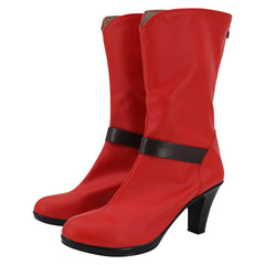 Anime One Piece Nami Red Shoes Boots Cosplay Accessories Halloween Carnival Props