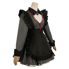 Anime Oshi No Ko Hoshino Rubii Black Vampire Maid Dress Outfits Cosplay Costume Halloween Carnival Suit