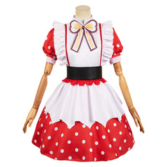 Anime Oshi No Ko Season 2 (2024) Arima Kana Red Polka Dot Dress Outfits Cosplay Costume Halloween Carnival Suit 