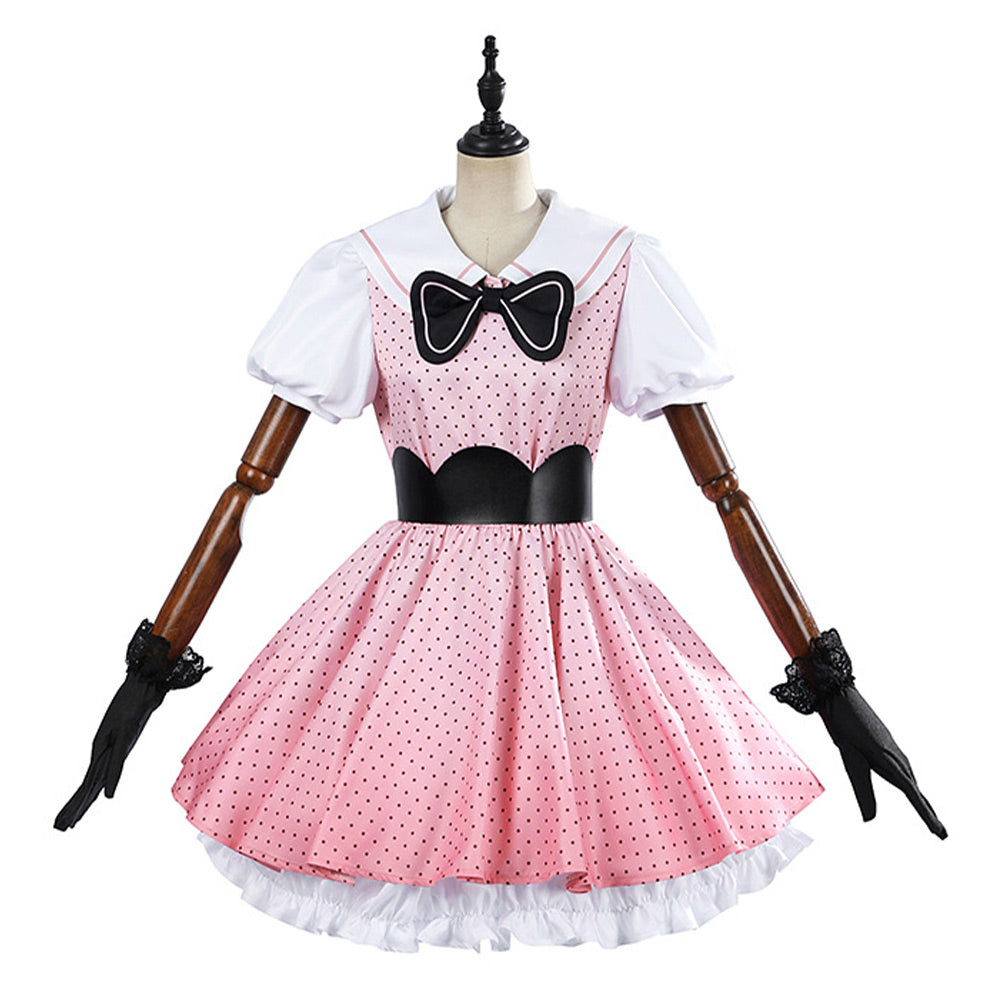 Anime OSHI NO KO Season 2 (2024) Hoshino Rubii Pink Dress Stage Outfits Cosplay Costume Halloween Carnival Suit 