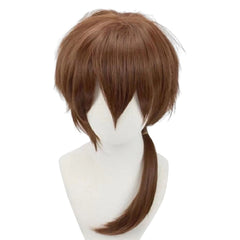 Anime Rurouni Kenshin Himura Kenshin Brown Wig Cosplay Accessories Halloween Carnival Props