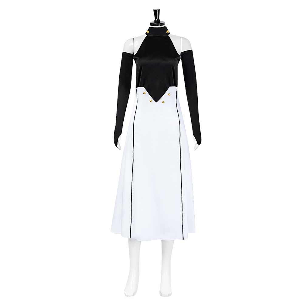 Anime Seraph Of The End Asuramaru Black White Dress Outfits Cosplay Costume Halloween Carnival Suit 