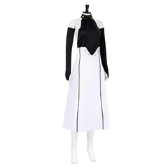 Anime Seraph Of The End Asuramaru Black White Dress Outfits Cosplay Costume Halloween Carnival Suit 