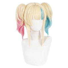 Anime Suicide Squad ISEKAI (2024) Harley Quinn Pigtail Wig Cosplay Accessories Halloween Carnival Props