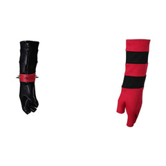 Anime Suicide Squad ISEKAI (2024) Harley Quinn Red Gloves Cosplay Halloween Carnival Costume Accessories Props