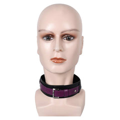 Anime Suicide Squad ISEKAI (2024) Joker Purple Collar Neckband Clown Accessories Cosplay Halloween Carnival Props