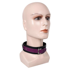 Anime Suicide Squad ISEKAI (2024) Joker Purple Collar Neckband Clown Accessories Cosplay Halloween Carnival Props