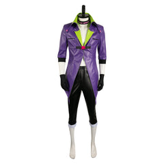 Anime Suicide Squad ISEKAI (2024) Joker Purple Outfits Cosplay Costume Halloween Carnival Suit 