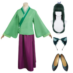 The Apothecary Diaries / Kusuriya no Hitorigoto Maomao Green Set Outfits Cosplay Costume Suit