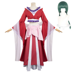 The Apothecary Diaries Maomao Red Dress Set Outfits Cosplay Costume Halloween Carnival Suit