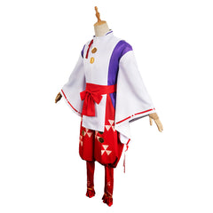 Anime The Elusive Samurai (2024) Tokiyuki Houjou White Kimono Outfits Cosplay Costume Halloween Carnival Suit 