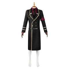 Anime The Magical Girl And The Evil Lieutenant (2024) Miller Black Coat Outfits Cosplay Costume Halloween Carnival Suit 