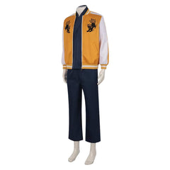 Anime Wind Breaker (2024) Jo Togame Yellow Jacket Outfits Cosplay Costume Halloween Carnival Suit 