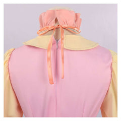 Anya Pink Yellow Dress Extra Mission Set Outfits Cosplay Costume