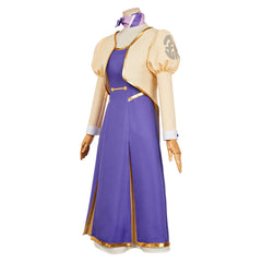 Apocalypse Hotel (2025) Yachiyo Purple Dress Set Outfits Cosplay Costume 