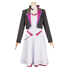 Arcane: League Of Legends 2 (2024) AU Powder White Dress Outfits Jinx Cosplay Costume 