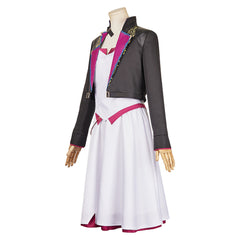 Arcane: League Of Legends 2 (2024) AU Powder White Dress Outfits Jinx Cosplay Costume 