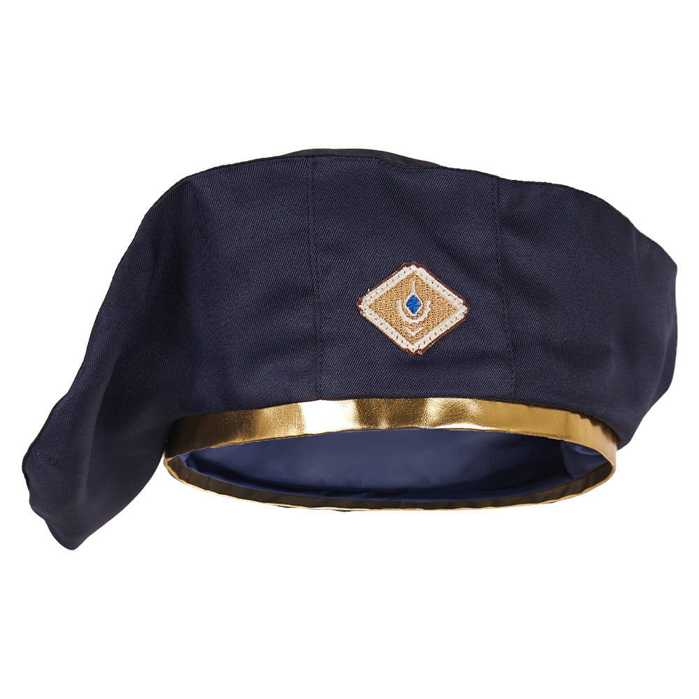 Arcane: League Of Legends 2 (2024) Blue Officer Hat Halloween Carnival Accessories Props