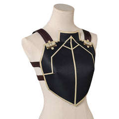 Arcane: League Of Legends 2 (2024) Caitlyn Black Vest Chest Armor Outfits Cosplay Costume 