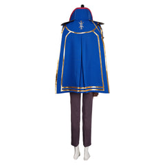 Arcane: League Of Legends 2 (2024) Caitlyn Blue Red Cape Outfits Cosplay Costume 